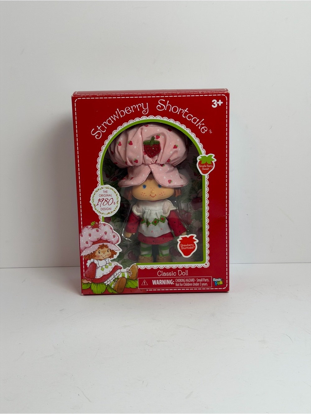 Strawberry Shortcake Classic Doll Basic Fun 2021 Retro 1980s Scented New In Box
